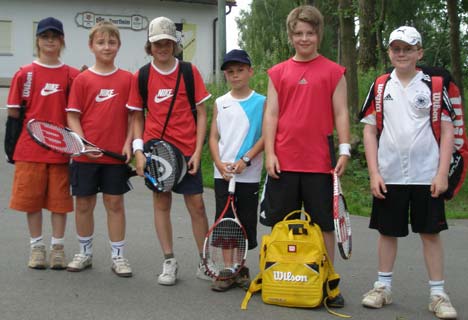 von links: Neubauer Ralf, Schuster Felix, Siller Philipp, Karl Maximilian, Hofmeister David, Schultz Maximilian