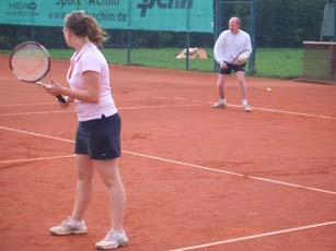 Vereinsmeister Mixed, Feiler Ilona, Übelacker Stefan