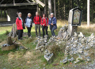 Wasserscheide mit Dreifaltigkeitskapelle